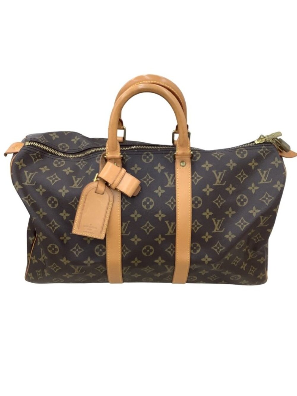 Louis Vuitton Monogram Keepall Bandouliere 45 Boston Bag